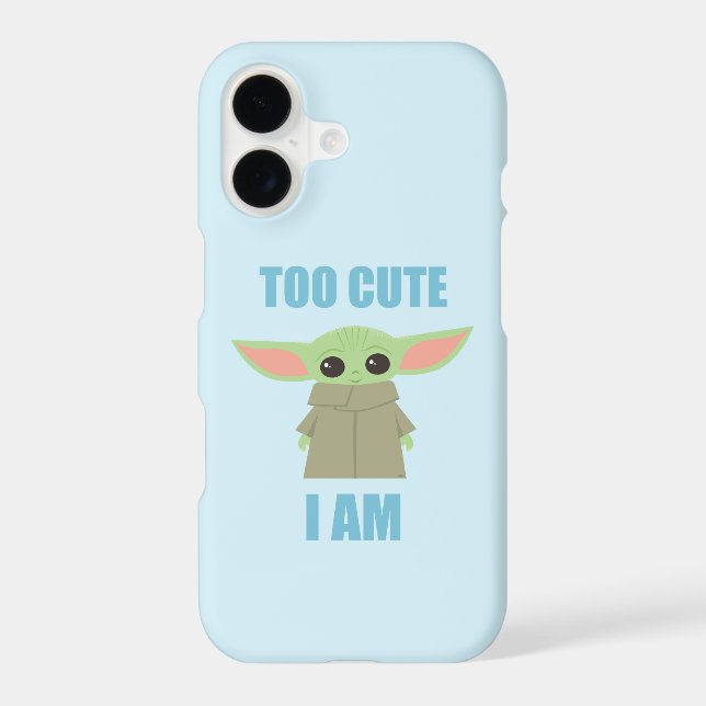 The Child - Too Cute I Am Case-Mate iPhone Case (Back)