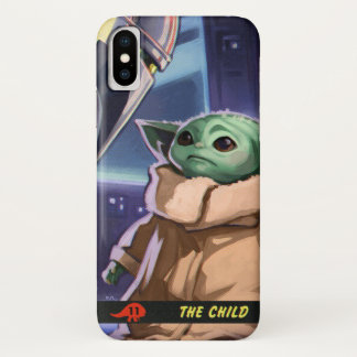 The Child | Trading Card iPhone X Case