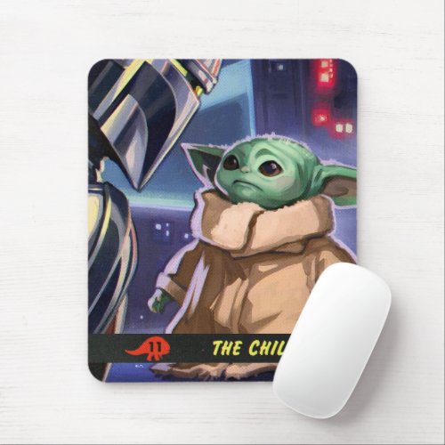 The Child  Trading Card Mouse Pad
