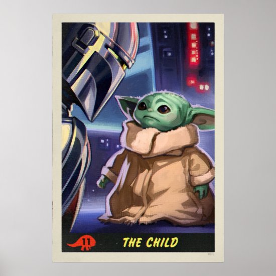 The Child | Trading Card Poster