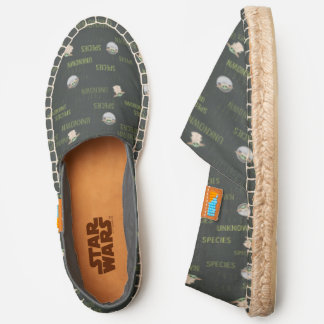The Child | Unknown Species Green Pattern Espadrilles