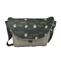 The Child | Unknown Species Green Pattern Messenger Bag