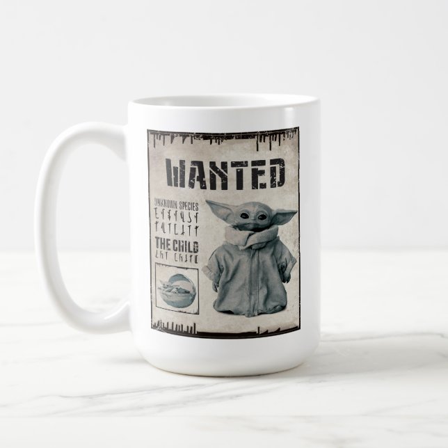 The Child | Wanted Poster Coffee Mug (Left)