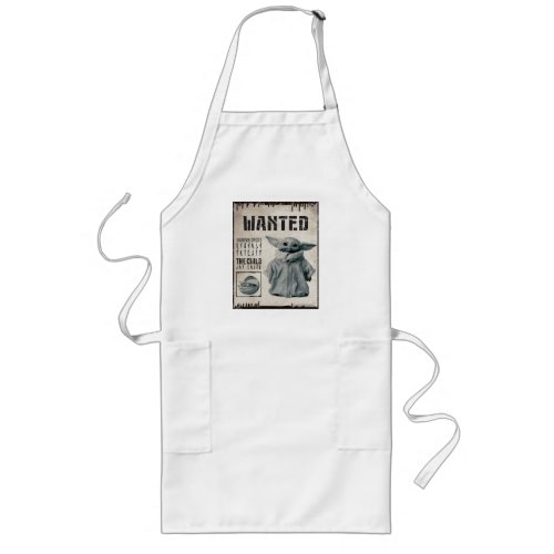 The Child  Wanted Poster Long Apron