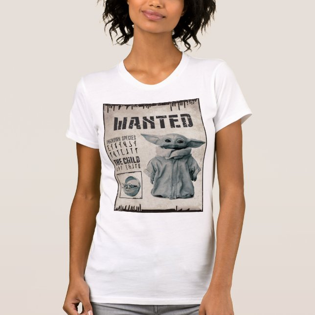 The Child | Wanted Poster T-Shirt (Front)