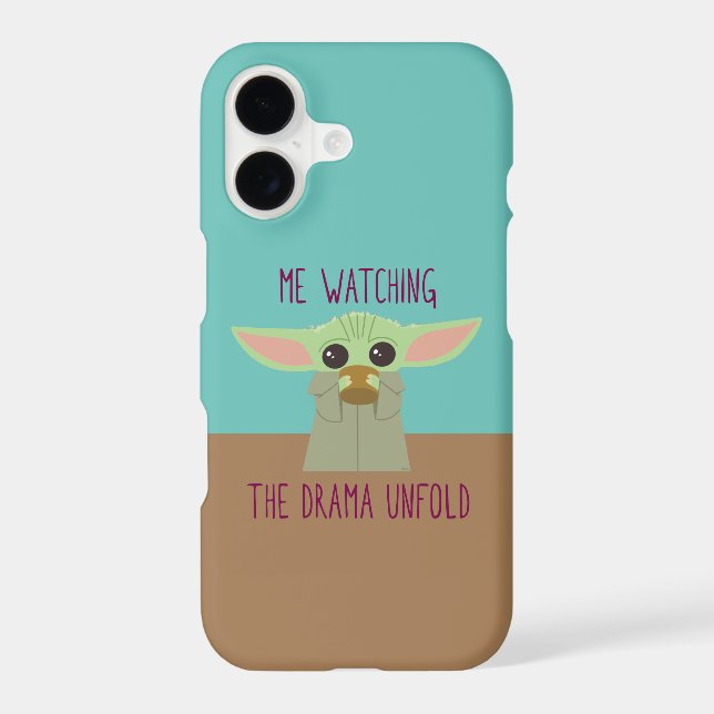 The Child - Watching The Drama Unfold Case-Mate iPhone Case (Back)