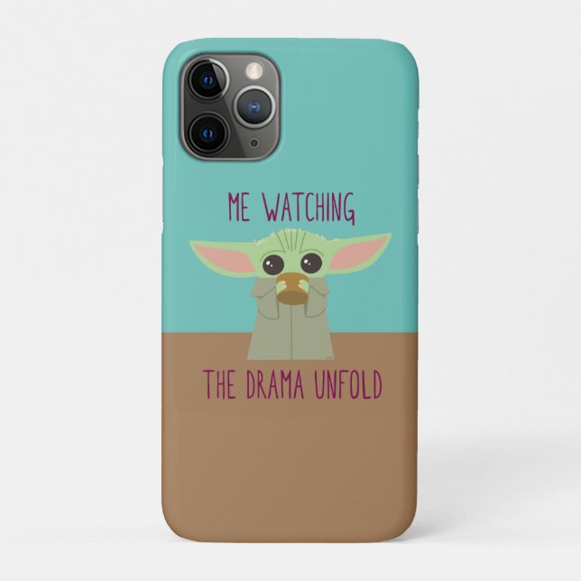 The Child - Watching The Drama Unfold Case-Mate iPhone Case (Back)