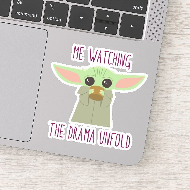 The Child - Watching The Drama Unfold Sticker (Detail)