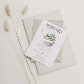 The Child | Watercolor Baby Shower Invitation