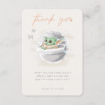 The Child | Watercolor Baby Shower Thank You Invitation