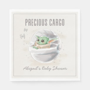 The Child   Watercolor Shower Napkins
