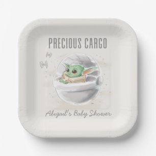 The Child WatercolorBaby Shower Paper Plates