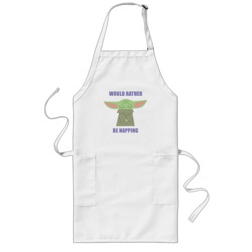 The Child _ Would Rather Be Napping Long Apron