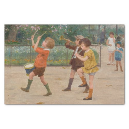 The Childrens Band by Victor Gabriel Gilbert Tissue Paper