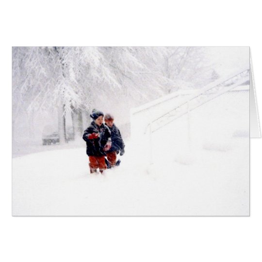 The Children's Blizzard Card