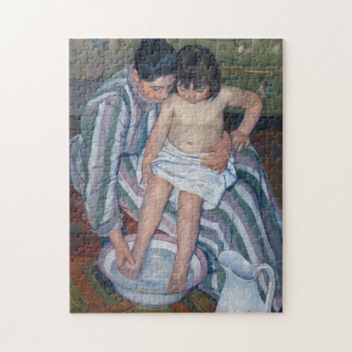 The Childs Bath  Mary Cassatt Jigsaw Puzzle