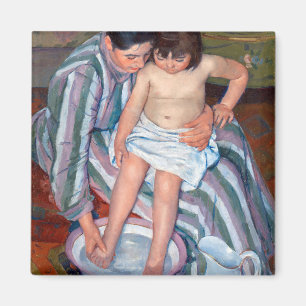 The Child's Bath, Mary Cassatt Magnet
