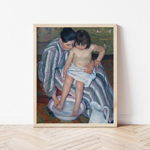 The Childs Bath  Mary Cassatt Poster