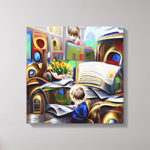The Childs Mind by Shaw Foundation Canvas Print