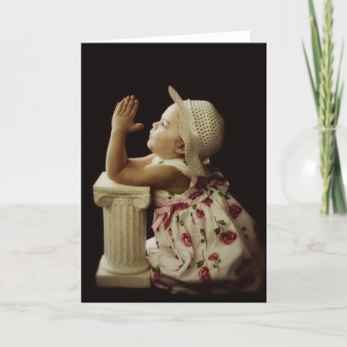 The Childs Prayer Greeting Card