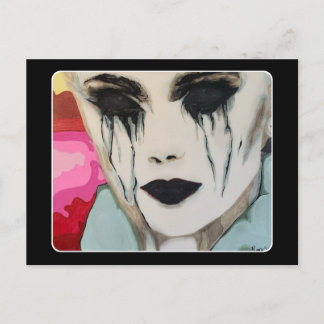 ‘The Chill’ Painting on a Postcard