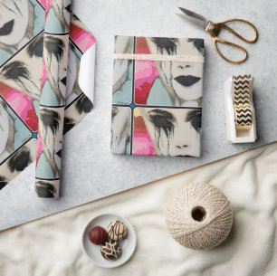 ‘The Chill’ Painting on a Wrapping Paper