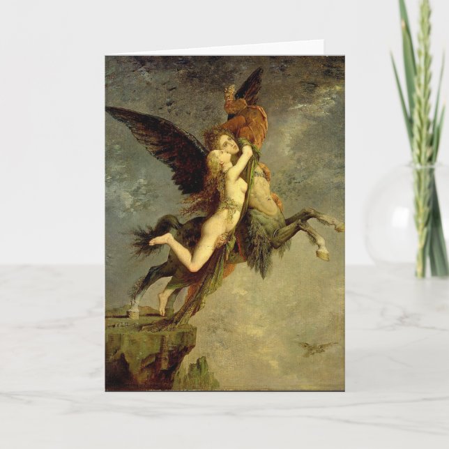 The Chimera by Gustave Moreau Card (Front)