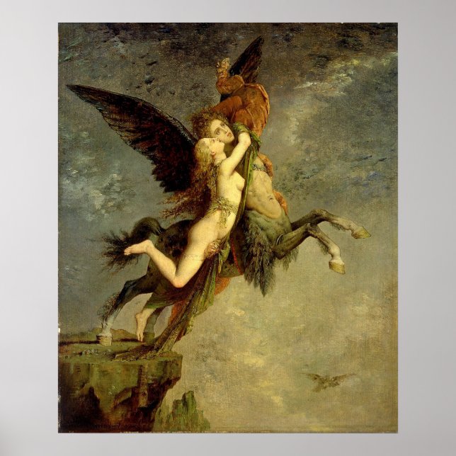 The Chimera by Gustave Moreau Poster (Front)