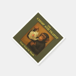 The Chimp And Teapot Pub Napkins