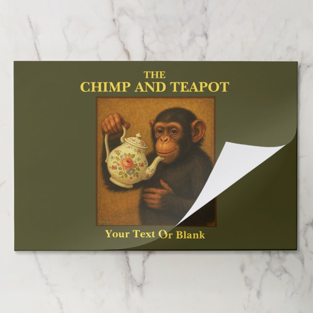 The Chimp And Teapot Pub Paper Pad (Folded)