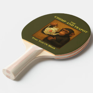 The Chimp And Teapot Pub Ping Pong Paddle