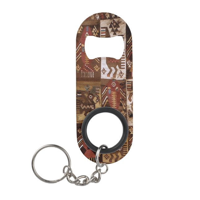 "The Chimú & Inca of Peru" Keychain Bottle Opener (Front)