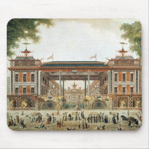 The Chinese Baths in Paris, established by Lenoir Mouse Pad