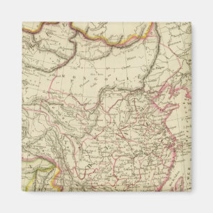 The Chinese Empire and Japan Magnet