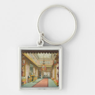 The Chinese Gallery, from 'Views of the Royal Pavi Keychain