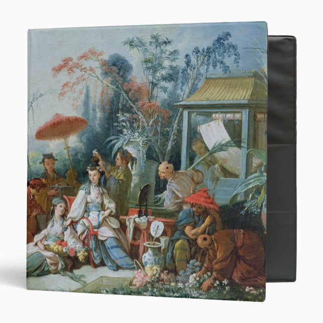The Chinese Garden, c.1742 3 Ring Binder (Front/Inside)