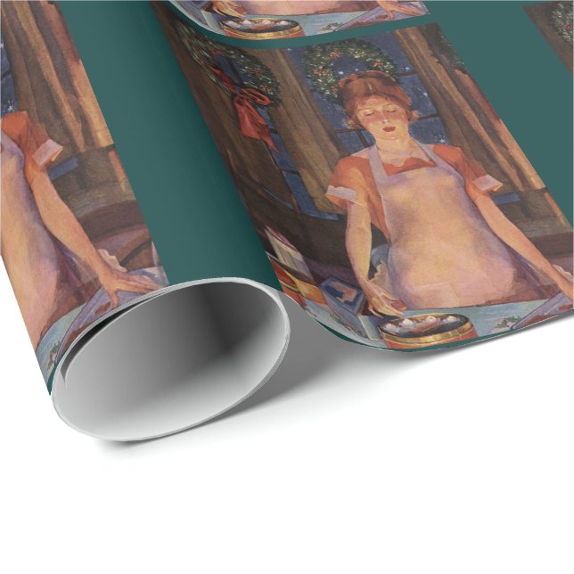 The Chistmas Cook Wrapping Paper (Roll Corner)