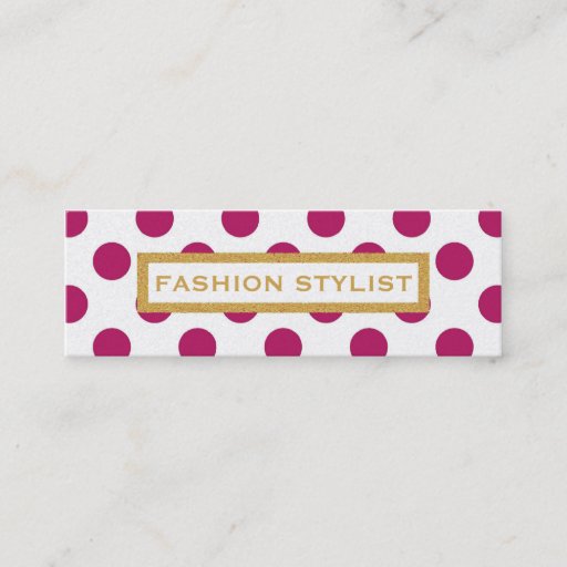 Customizable THE CHLOE SKINNY BUSINESS CARD