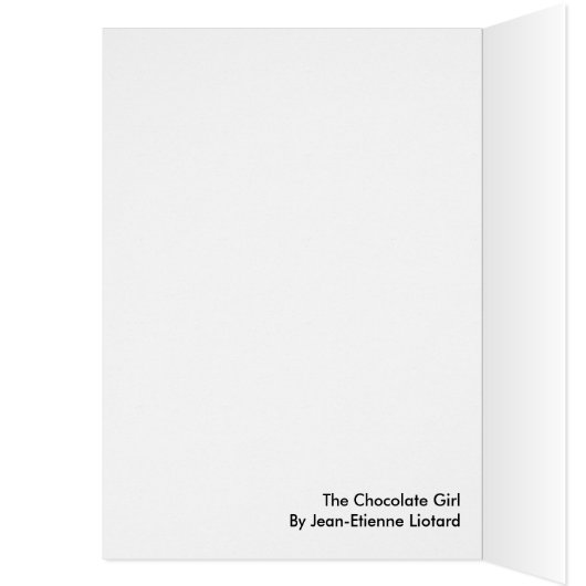 The Chocolate Girl By Jean-Etienne Liotard (Inside (Left))