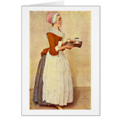 The Chocolate Girl By Jean-Etienne Liotard (Front)