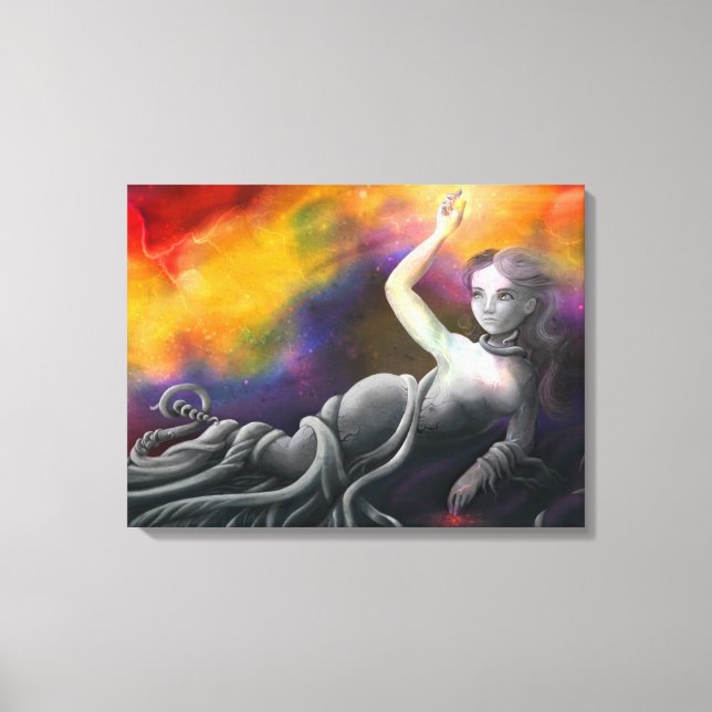The Choice Canvas Print (Front)