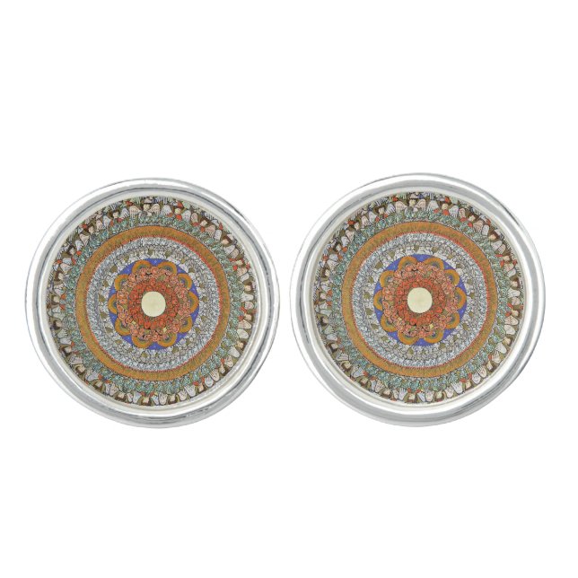 The Choirs of Angels (Hildegard von Bingen) Cufflinks (Front)
