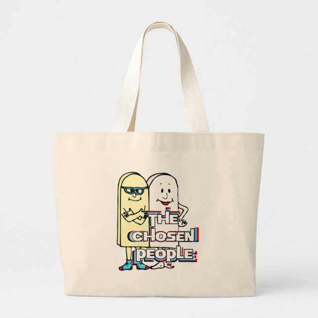 The Chosen People Large Tote Bag (Front)