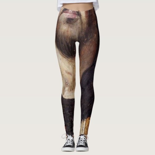 The Christ Pantocrator Of St Catherineâs Monastery Leggings