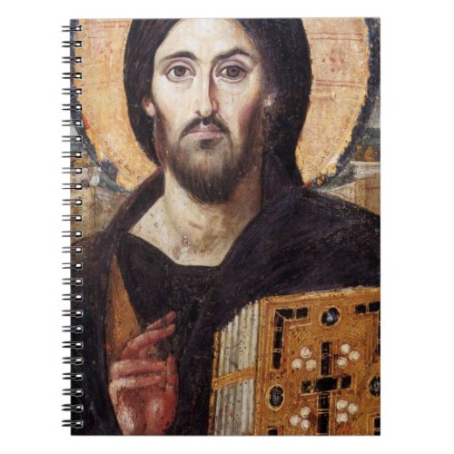 The Christ Pantocrator Of St Catherineâs Monastery Notebook