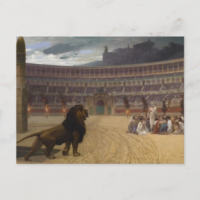 The Christian Martyrs Last Prayer Postcard (Front)