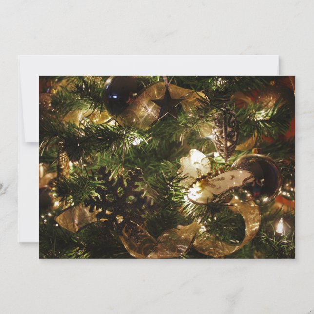 The Christmas Butterfly Holiday Card (Front)