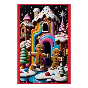 The Christmas Cookie Couple Poster