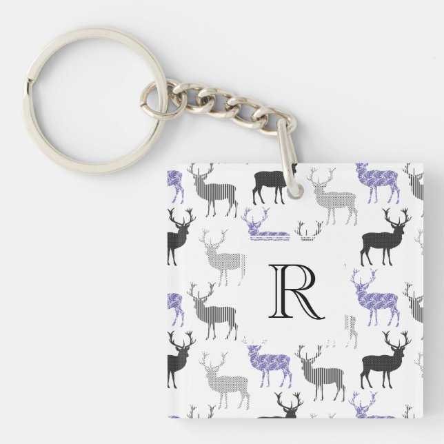 The Christmas Deer Keychain (Front)