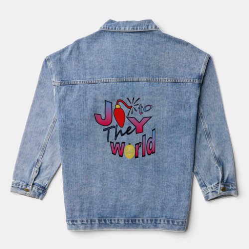 The Christmas Denim Jacket